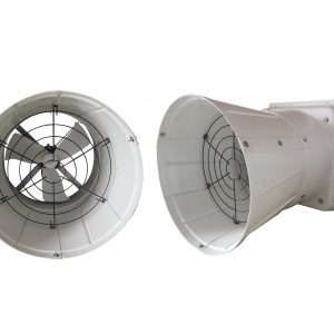 พัดลมดูดอากาศแบบแรงเหวี่ยงไฟเบอร์กลาส รุ่น JL850(24 ")