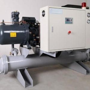 ชิลเลอร์ ทำความเย็นน้ำอุณหภูมิต่ำ -10 องศาเซลเซียส 124 ตัน 1,499,636 BTU