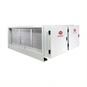 เครื่องกำจัดควันสำหรับครัวร้านอาหาร แบบผ่านสองครั้ง โดยไม่มี UV-C อัตราการไหลของอากาศ 9000-10500 CMH