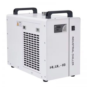 UV Laser Chille เครื่องทำความเย็นในห้องปฏิบัติการขนาดกะทัดรัดสำหรับเครื่องทำเลเซอร์ UV 0.5 kw อัตราการไหล 16L/นาที