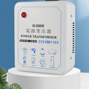 หม้อแปลงไฟฟ้าอัจฉริยะ 3000W แปลงไฟจาก 220V เป็น 110V
