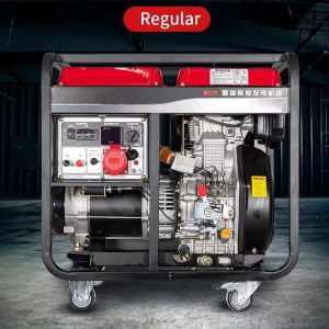 เครื่องกำเนิดไฟฟ้าดีเซลแบบพกพา Open Frame 3 Kw AC Single Phase
