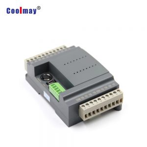 Coolmay คอนโทรลเลอร์ PLC  3G มี 16 อินพุต/เอาท์พุต แบบผสมกัน โดยเอาท์พุตเป็นแบบทรานซิสเตอร์