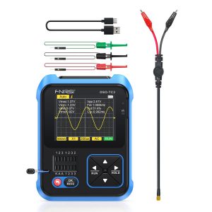 FNIRSI  DSO-TC3 ออสซิลโลสโคป 3in1 เครื่องทดสอบทรานซิสเตอร์มัลติฟังก์ชั่นออสซิลโลสโคปดิจิตอลแบบพกพา