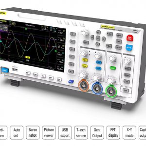 FNIRSI 1014D ออสซิลโลสโคปดิจิตอล แบนด์วิดท์สัญญาณอนาล็อก 100MHz * 2