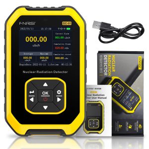 FNIRSI GC-01 เครื่องตรวจจับรังสีนิวเคลียร์เครื่องตรวจจับรังสีเอกซ์-เรย์เบต้าแกมม่า