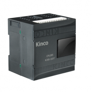 Kinco PLC ซีรีส์ K205 แบบขยาย (EX) 22 ช่อง I/O รวม ใช้แหล่งจ่ายไฟกระแสตรง (DC 24V) เอาต์พุตเป็นแบบทรานซิสเตอร์