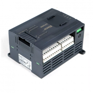 Kinco PLC ในซีรีส์ K606 ที่มีจำนวน I/O รวม 24 ช่อง โดยเอาท์พุตเป็นแบบรีเลย์
