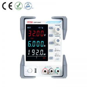 UNI-T UDP1306C แหล่งจ่ายไฟแบบกระแสตรง 192W สำหรับการใช้งานในห้องทดลอง, งานซ่อมแซมอิเล็กทรอนิกส์, การทดสอบวงจรที่ต้องการแหล่งจ่ายไฟ
