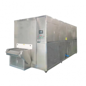 Tunnel Freezer  เครื่องแช่แข็งแบบอุโมงค์สแตนเลส TF1000 สำหรับอุตสาหกรรมแปรรูปอาหาร 1000 กก./ชม.