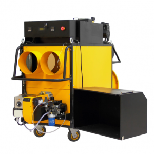 Oil Heater เครื่องทำความร้อน 100,000 กิโลแคลอรี/ชั่วโมง มอเตอร์พัดลม 880 วัตต์
