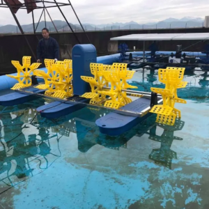 Paddle Aerator เครื่องพัดลมอากาศ 6 ใบ 2 แรงม้า