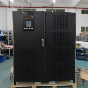 UPS เครื่องสำรองไฟ ขนาด 220KVA/108KW  3 เฟสเข้า 3 เฟสออก พร้อมหน้าจอ LCD, แรงดันแบตเตอรี่ 480VDC