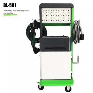 เครื่องขัดไร้ฝุ่นแบบลม BL-501 ถูกออกแบบมาเพื่อใช้ในการขัดแห้ง