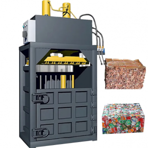 เครื่องบีบอัดแนวตั้งไฮดรอลิก (Vertical Hydraulic Baler)