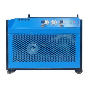 เครื่องอัดอากาศสกรูแรงดันสูง 30Mpa 300BAR 5.5kw แรงดันใช้งาน 300 บาร์