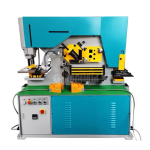 เครื่องไฮดรอลิก Q35Y-20 Ironworker เครื่องเจาะและตัดโลหะแบบผสมระบบไฮดรอลิก