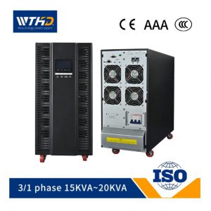 UPSเครื่องสำรองไฟ 3/1 เฟส 15KVA~20KVA PF0.9