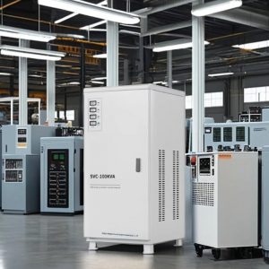 เครื่องปรับแรงดันไฟฟ้า รุ่นTNS-1000VA (10kVA 30kVA 100kW 380V) สำหรับเครื่องมือเครื่องจักร SVC