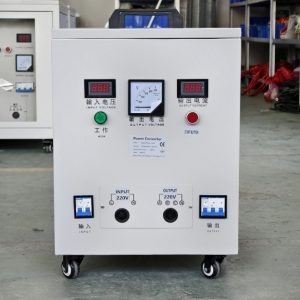 เครื่องแปลงไฟ 1 เฟส 220V เป็น 3 เฟส 380V (แรงดันไฟฟ้าซิงเกิลเฟสเป็นสามเฟส)