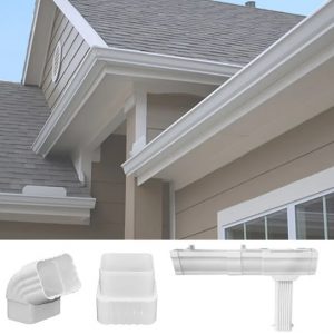ระบบรางน้ำฝน (PVC Roof Drainage System)