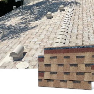 หลังคายางมะตอยกันซึม(Waterproof Laminated Asphalt Shingles)