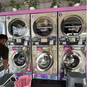 เครื่องซักผ้าหยอดเหรียญ (Coin Operated Washing Machine )