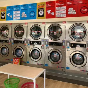 เครื่องซักผ้าหยอดเหรียญ (Coin Operated Washing Machine)