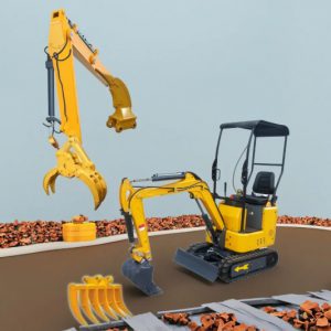 รถขุดขนาดเล็ก 1 ตัน (Mini excavator)