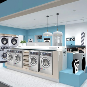 เครื่องซักผ้าและเครื่องอบผ้าอุตสาหกรรม (Industrial washing machine)