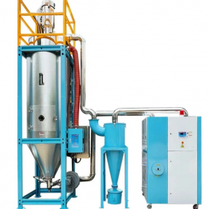 เครื่องอบแห้งและลดความชื้นสำหรับพลาสติก PET (Polyethylene Terephthalate)