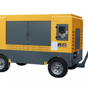 เครื่องปั๊มลมแบบสกรูเคลื่อนที่ (Mobile Screw Air Compressor)