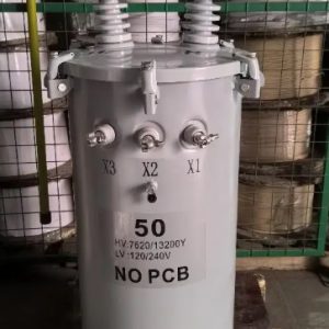 หม้อแปลงไฟฟ้ากำลังแบบจุ่มน้ำมัน (Oil-Immersed Power Transformer)