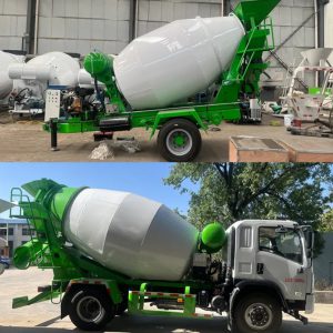 รถโม่ปูน (Concrete Mixer Truck)