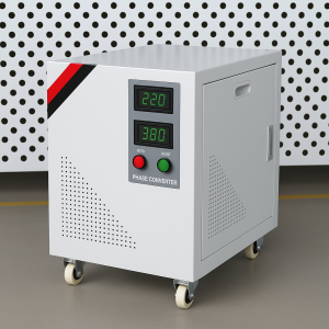 หม้อแปลงไฟฟ้า 5 kVA 3 เฟส จาก 380V เป็น 220V