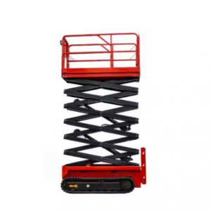ลิฟต์ยกของตีนตะขาบไฟฟ้า  Electric Crawler Material Lift