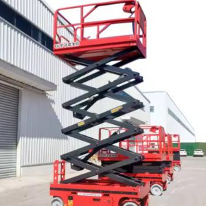 ลิฟท์กรรไกรขนาดเล็กไฮดรอลิกไฟฟ้า Compact Electric Scissor Lift.