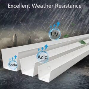 รางน้ำ PVC (PVC rain gutter )