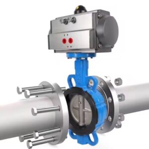 วาล์วผีเสื้อแบบนิวเมติก (Pneumatic Butterfly Valve)