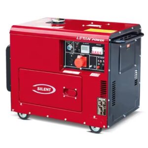 เครื่องกำเนิดไฟฟ้าดีเซลแบบเงียบมากแบบพกพาของ leton Power