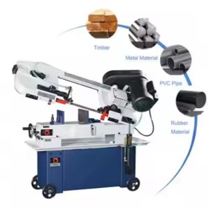 เครื่องเลื่อยวงเดือนสำหรับโลหะ (Metal Bandsaw)