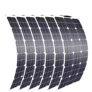 แผงโซลาร์เซลล์แบบยืดหยุ่น (Flexible Solar Panel) กำลังไฟหลายขนาด