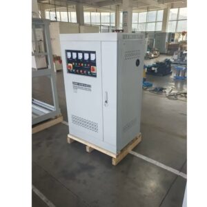 เครื่องปรับแรงดันไฟฟ้าสามเฟสอัตโนมัติ (Three-phase Automatic Voltage Stabilizer) 100 kVA