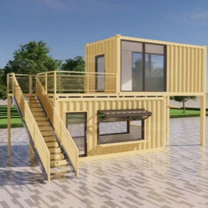 บ้านตู้คอนเทนเนอร์สำเร็จรูป (Prefabricated Container House)