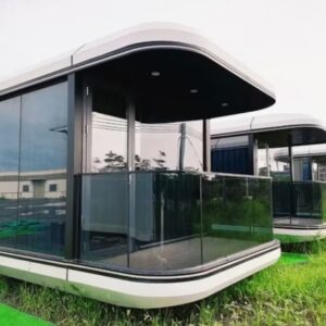ห้องพักสำเร็จรูปขนาด 11.5 เมตร (Mobile Prefab Container Hotel Space Capsule house)