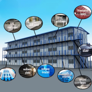 อาคารสำเร็จรูปบ้านโมดูลสำเร็จรูป