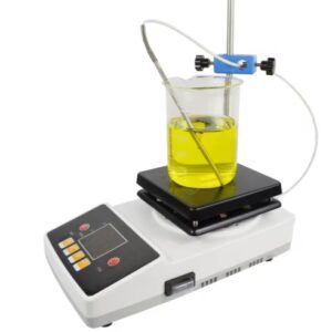 เครื่องกวนแม่เหล็กพร้อมแผ่นความร้อน (Magnetic Stirrer with Hot Plate)