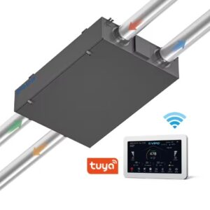 ระบบ HVAC แบบบายพาสสำหรับกู้คืนความร้อน (Bypass HVAC Heat Recuperator Ventilation System)