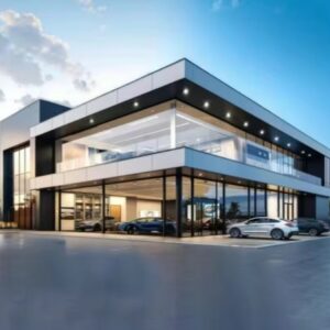 อาคารโครงสร้างเหล็กสำเร็จรูป (Prefabricated Steel Structure Building)