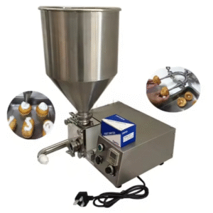 เครื่องบรรจุครีมพัฟ (Cream Puff Filling Machine)